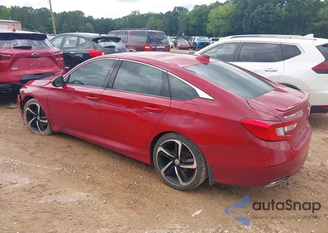 2018 Honda Accord Sport 2.0T from USA, damaged, VIN 1HGCV2F34JA046102